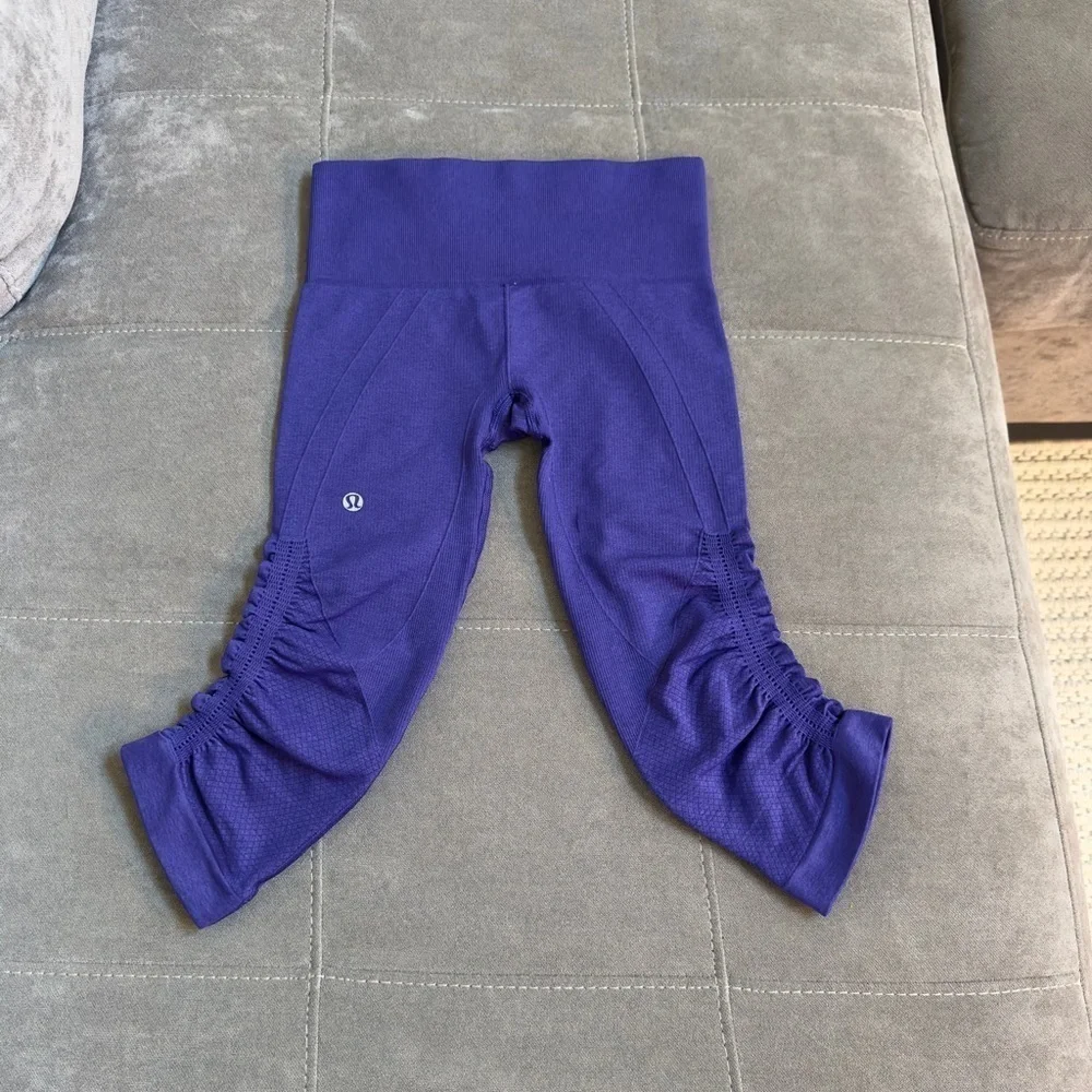 lululemon athletica Kids Blue Leggings
